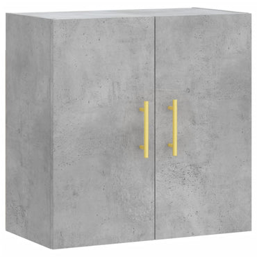 vidaXL Armoire murale gris béton 60x31x60 cm Bois d'ingénierie