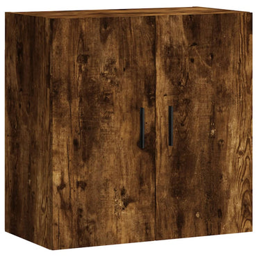 vidaXL Meuble haut mural chêne fumé 60x31x60 cm Bois d'ingénierie