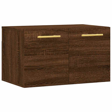 vidaXL Armoire murale marron aspect chêne 60x36,5x35cm en bois d'ingénierie
