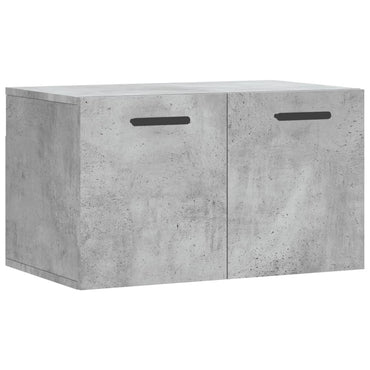 vidaXL Armoire murale gris béton 60x36,5x35 cm Aggloméré