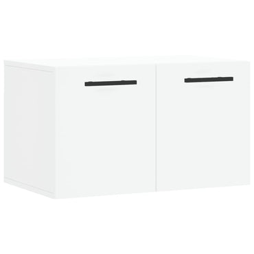 vidaXL Armoire murale blanche 60x36,5x35 cm en bois d'ingénierie