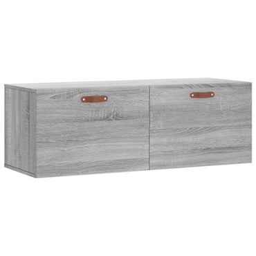 vidaXL Armoire murale gris Sonoma 100x36,5x35 cm Aggloméré