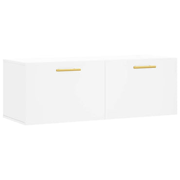 vidaXL Armoire murale blanc 100x36,5x35 cm Aggloméré