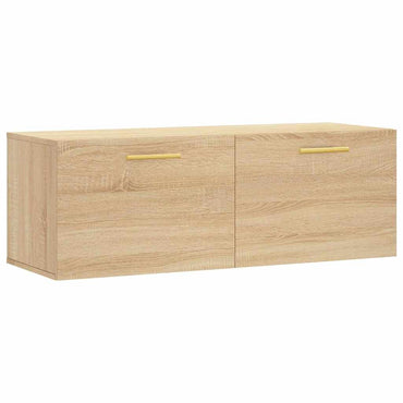 vidaXL Armoire murale chêne sonoma 100x36,5x35 cm Aggloméré