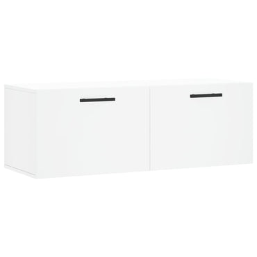 vidaXL Wandschrank Weiß 100x36,5x35 cm Holzwerkstoff