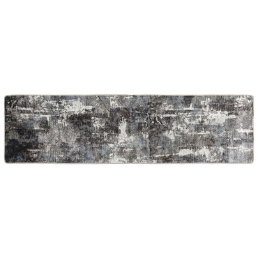 vidaXL Tapis lavable multicolore 80x300 cm Antidérapant