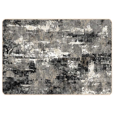 vidaXL Teppich Waschbar Mehrfarbig 160x230 cm Rutschfest