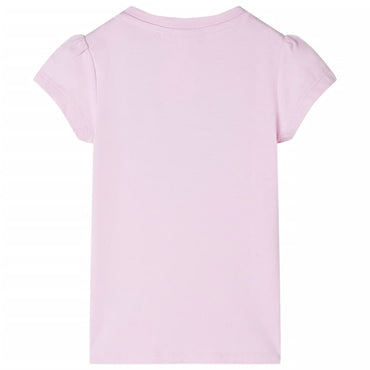 T-shirt enfant rose clair 128