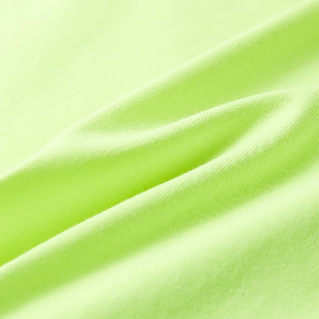 Kinder-T-Shirt Neongelb 116