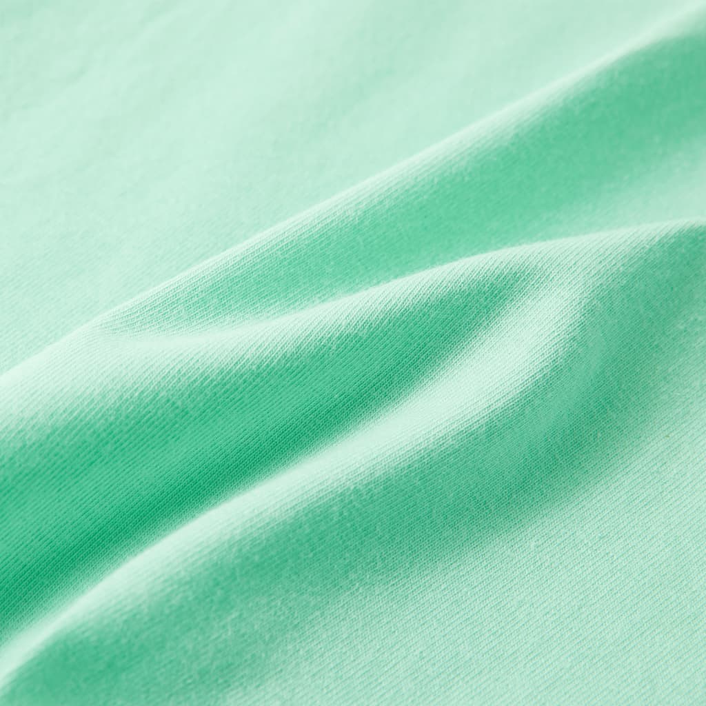 Kinder-T-Shirt Knallgrün 92