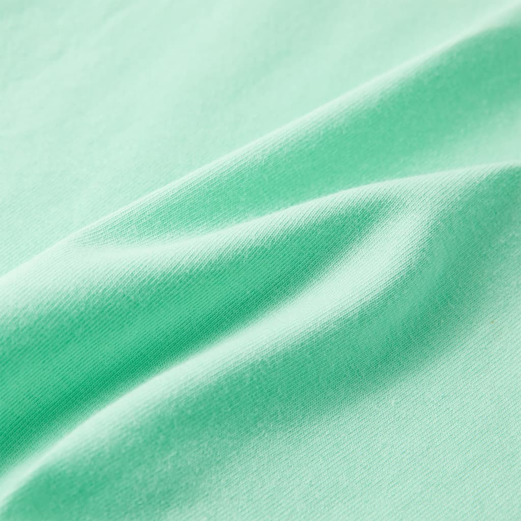 Kinder-T-Shirt Knallgrün 116