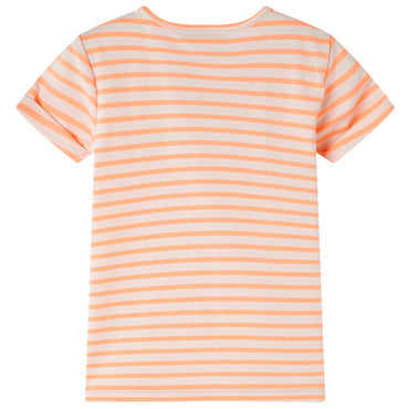 Kinder-T-Shirt Neonorange 104