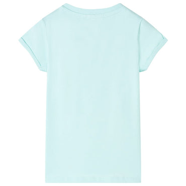 Kinder-T-Shirt Hellblau 140