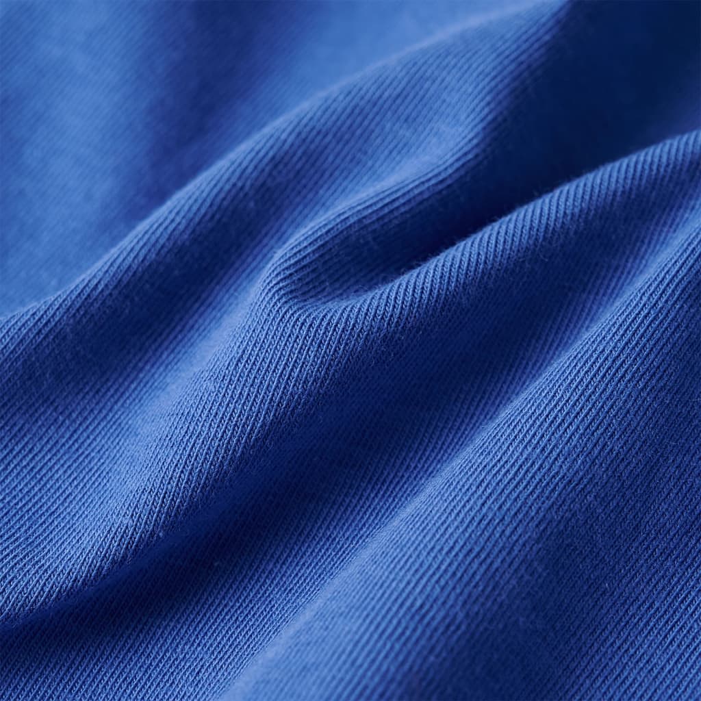 T-shirt enfant bleu cobalt 104