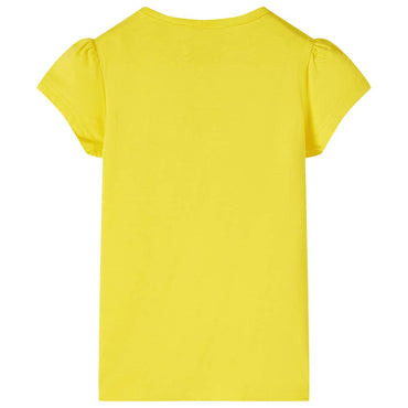 T-shirt enfant jaune 140