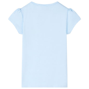 Kinder-T-Shirt Hellblau 116
