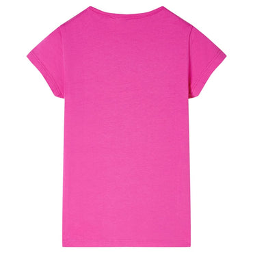 T-shirt enfant rose foncé 104
