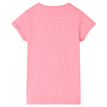 T-shirt enfant rose clair 140