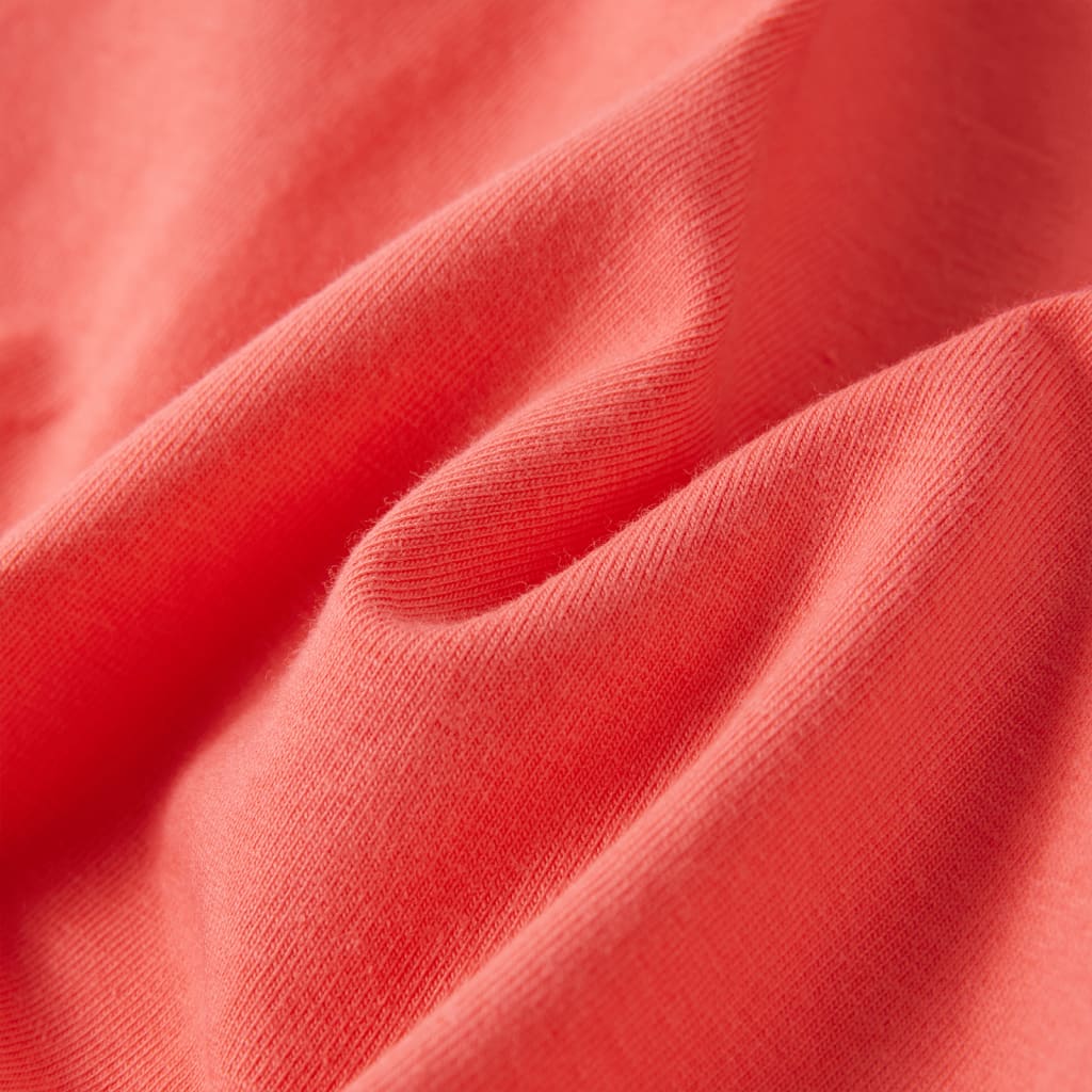 Kinder-T-Shirt Korallenrosa 128