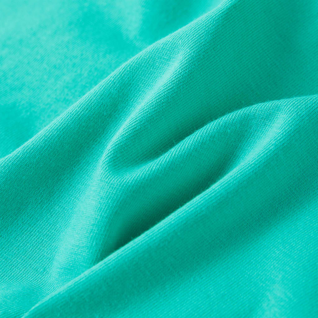 Kinder-T-Shirt Minzgrün 116