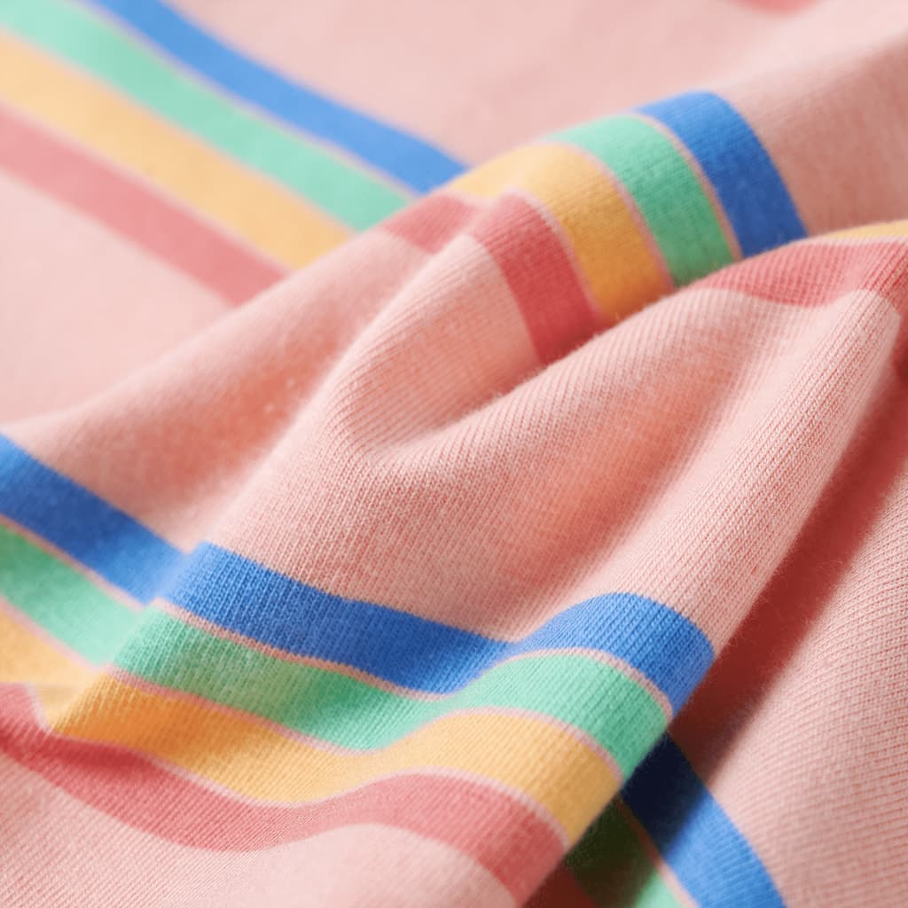 Kinder-T-Shirt Pfirsichrosa 140