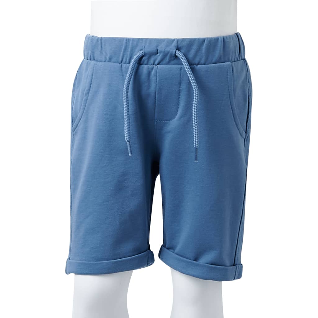 Kindershorts mit Kordelzug Dunkelblau 92