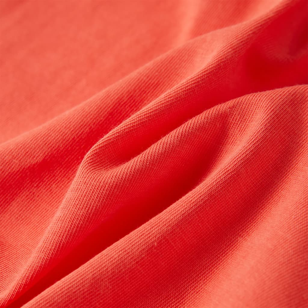 T-shirt enfant rouge clair 128