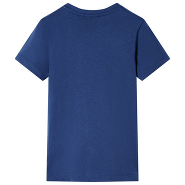 Kinder-T-Shirt Dunkelblau 104