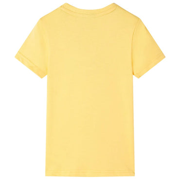 Kinder-T-Shirt Helles Ocker 128