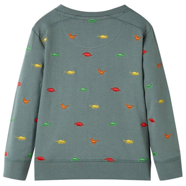 Kinder-Sweatshirt Khaki 128