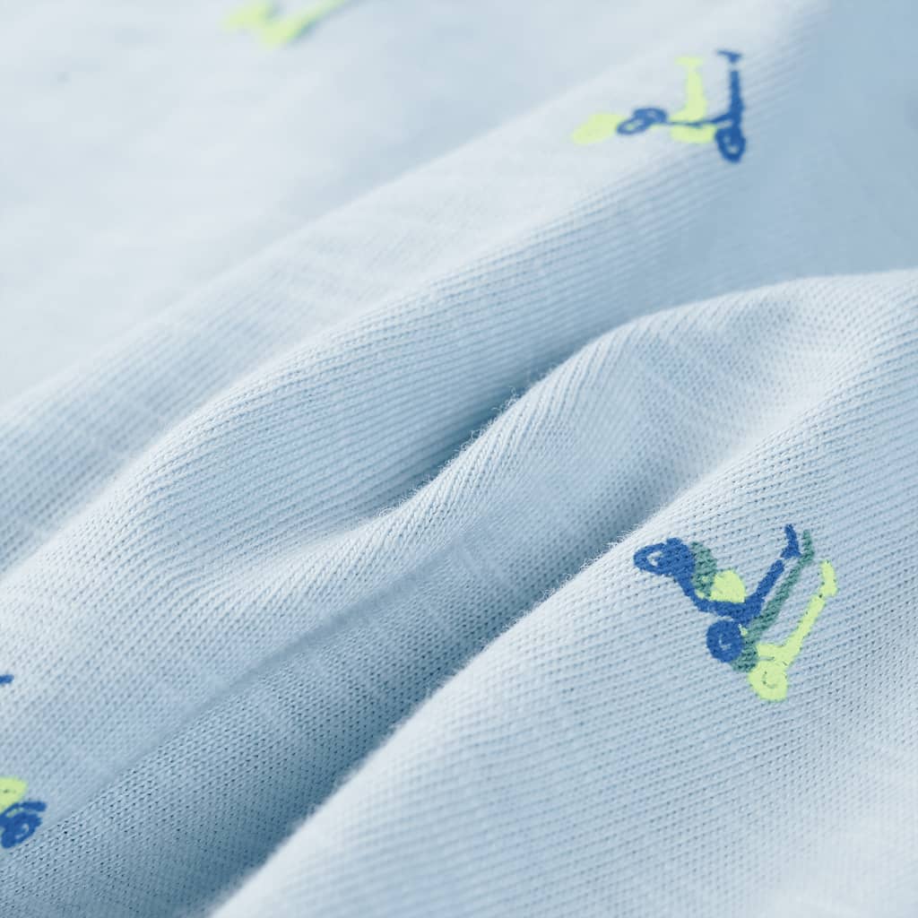 Kinder-T-Shirt Hellblau 116
