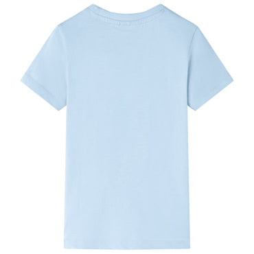 Kinder-T-Shirt Hellblau 116
