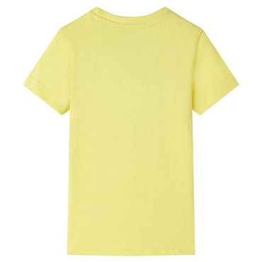 Kinder-T-Shirt Gelb 128