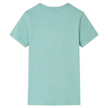 Kinder-T-Shirt Helles Khaki 92
