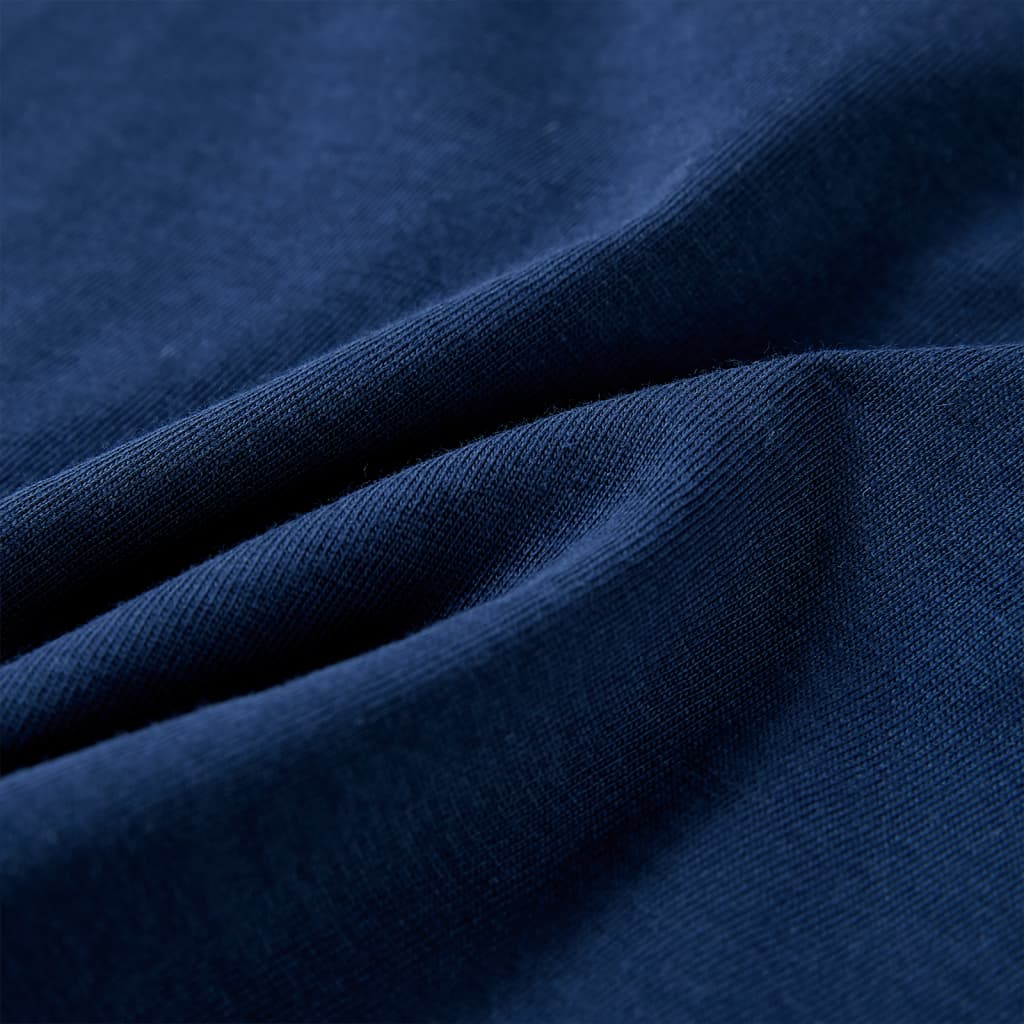 T-shirt enfant bleu et bleu marine 104