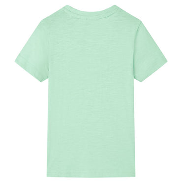 Kinder-T-Shirt Hellgrün 140