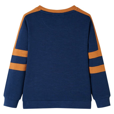 Kinder-Sweatshirt Indigoblau 92