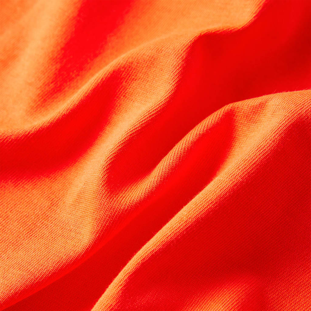 Kinder-Langarmshirt Hellorange 104