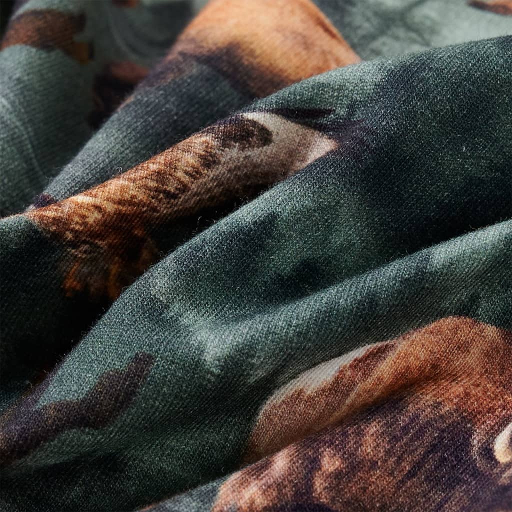 Kinder-Sweatshirt Dunkelgrün 104