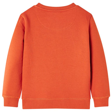 Kinder-Sweatshirt Orange 92