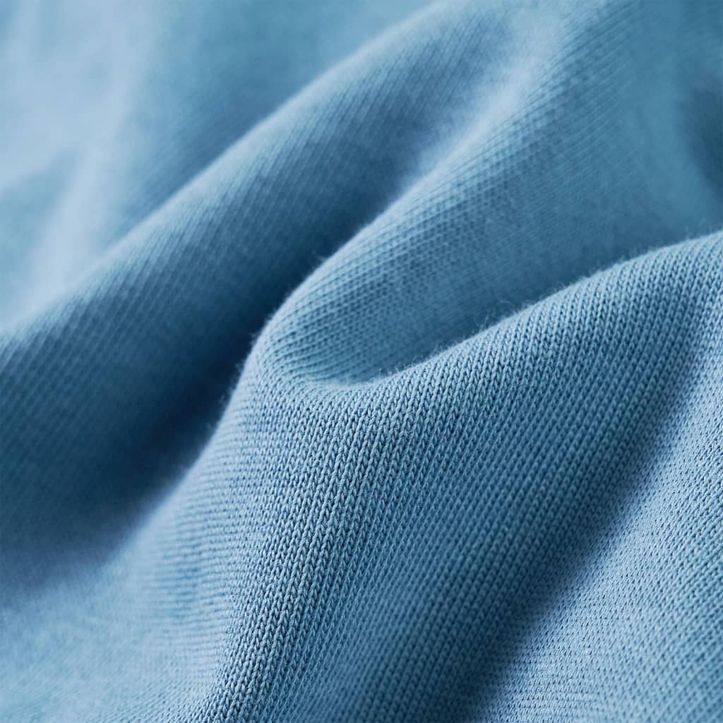 Kinder-Sweatshirt Mittelblau 128