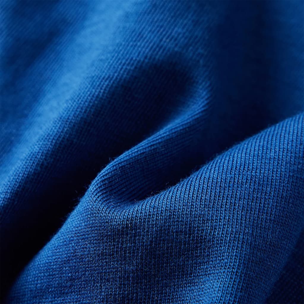 Kinder-Langarmshirt Dunkelblau 140