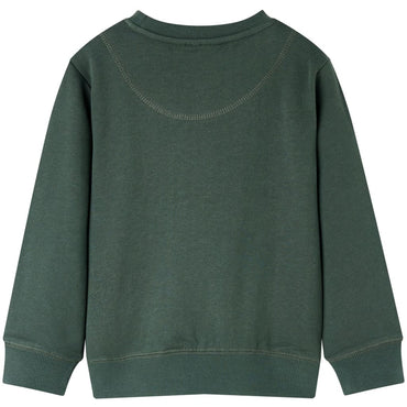 Sweat-shirt enfant vert foncé 104