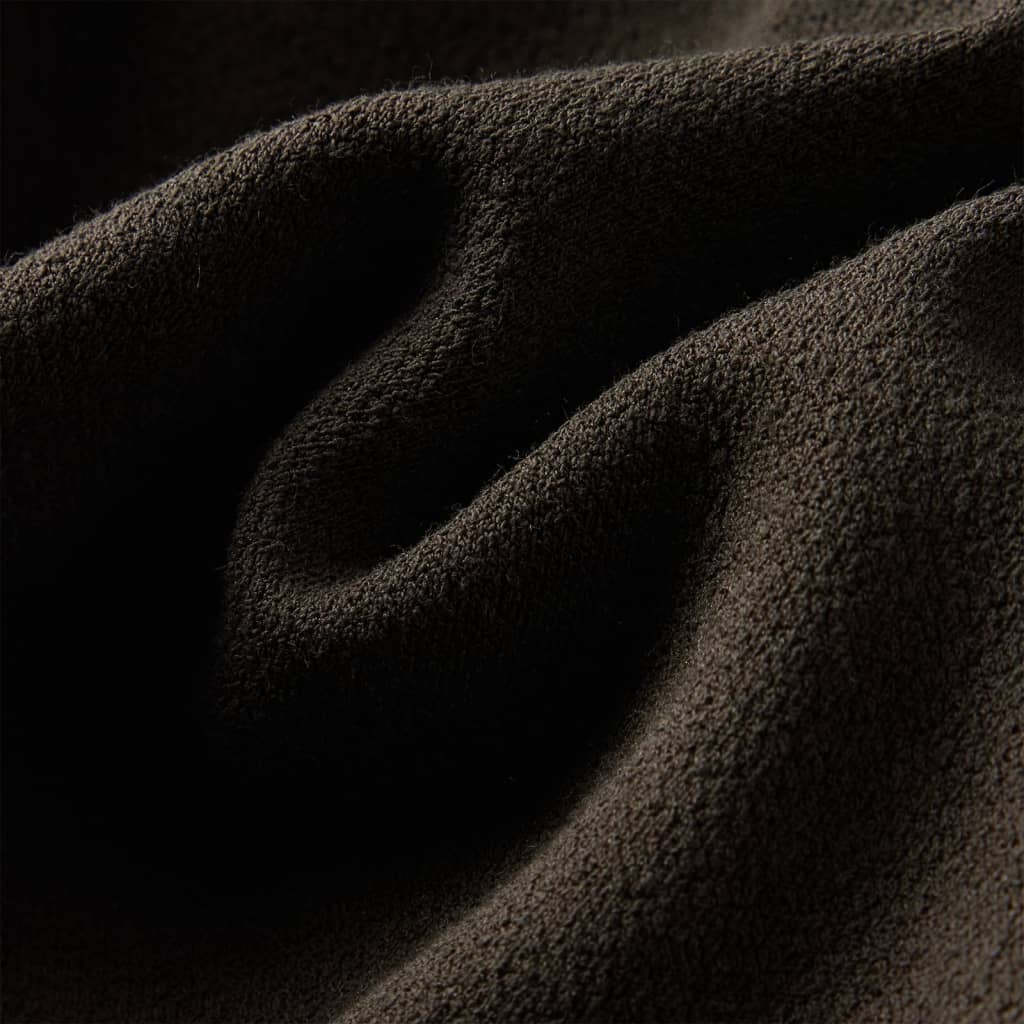 Kinder-Sweatshirt Dunkles Khaki und Kamelbraun 140