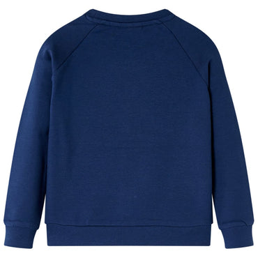 Sweatshirt enfant bleu marine 116