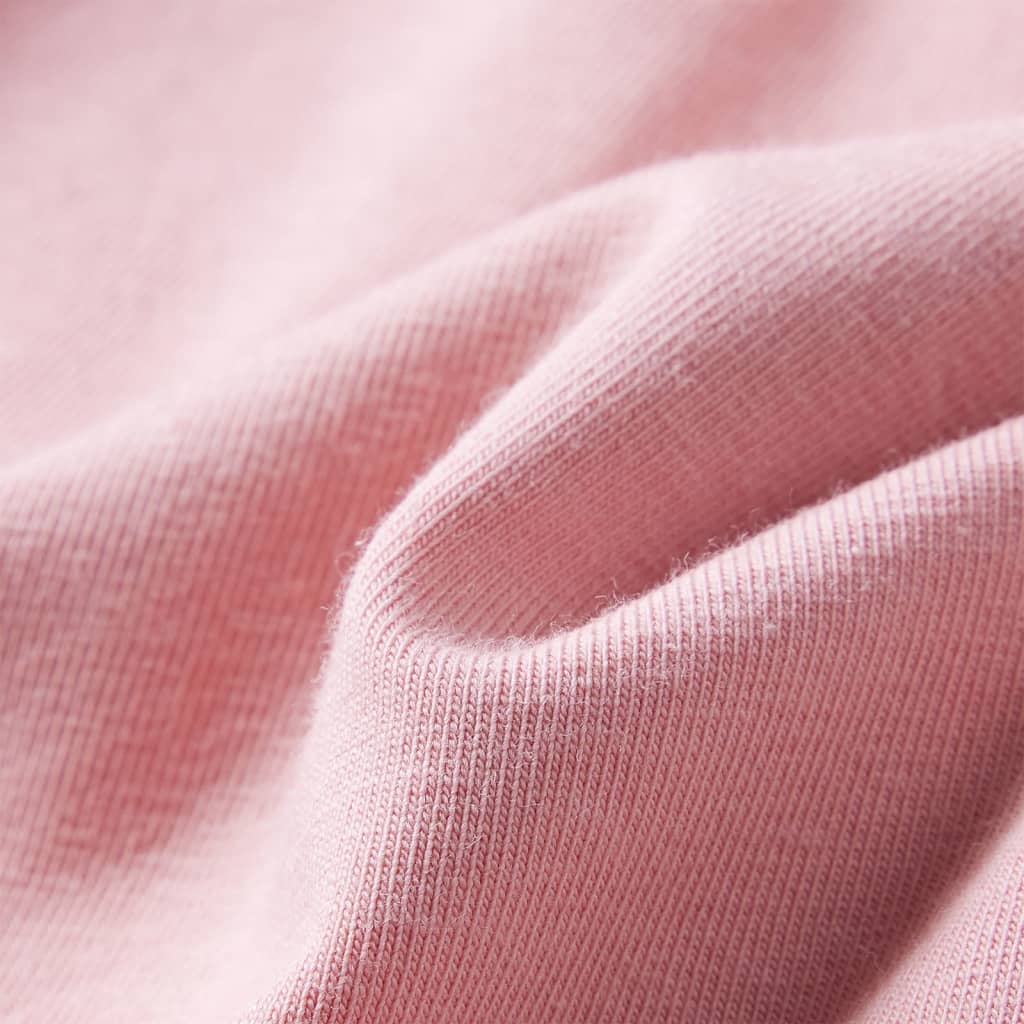 Kinder-Langarmshirt Hellrosa 104