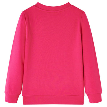 Sweat-shirt enfant rose vif 104