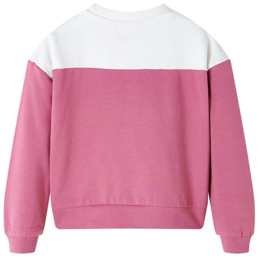 Sweat-shirt enfant framboise 128