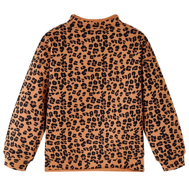 Sweatshirt enfant cognac clair 92