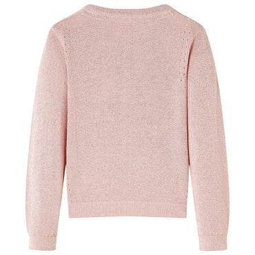 Cardigan enfant rose clair 104